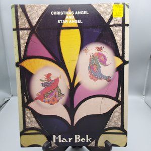 Vintage Cross Stitch Patterns, Christmas Angel and Star Angel by Rebecca Waldrop